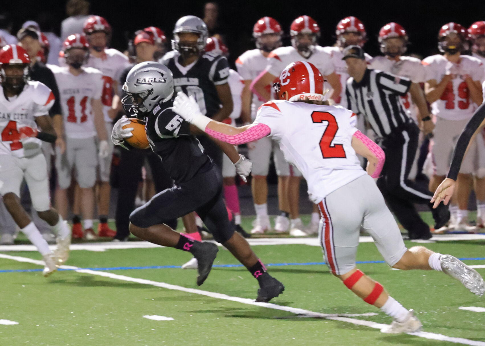 EHT Ocean City football photo for B4 for Saturday, Oct. 2